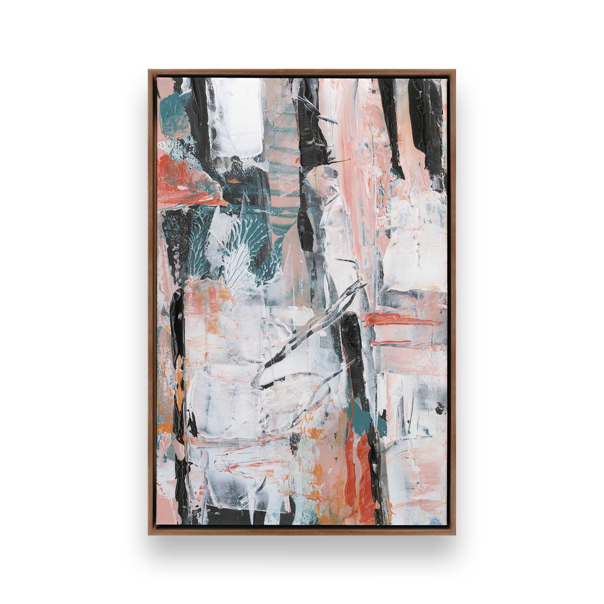 [Color:Walnut], Picture of art in a Walnut frame