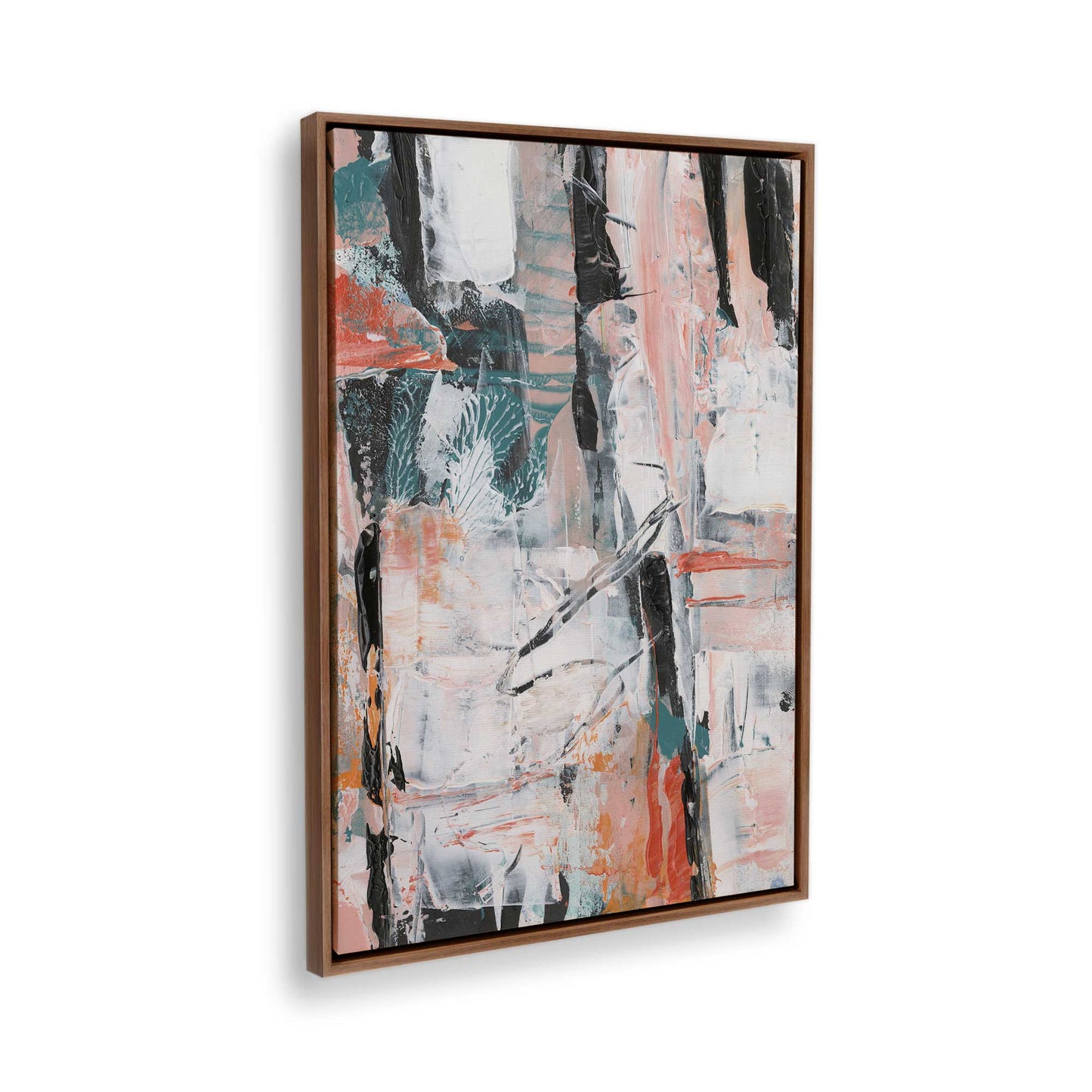 [Color:Walnut], Picture of the corner of the art