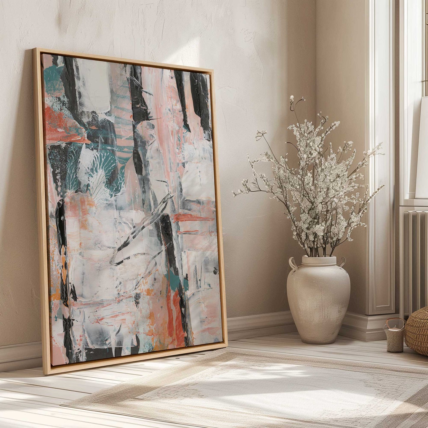 Picture of art in a room