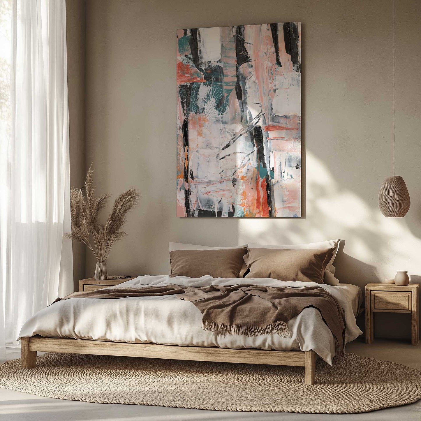 Picture of art in a room