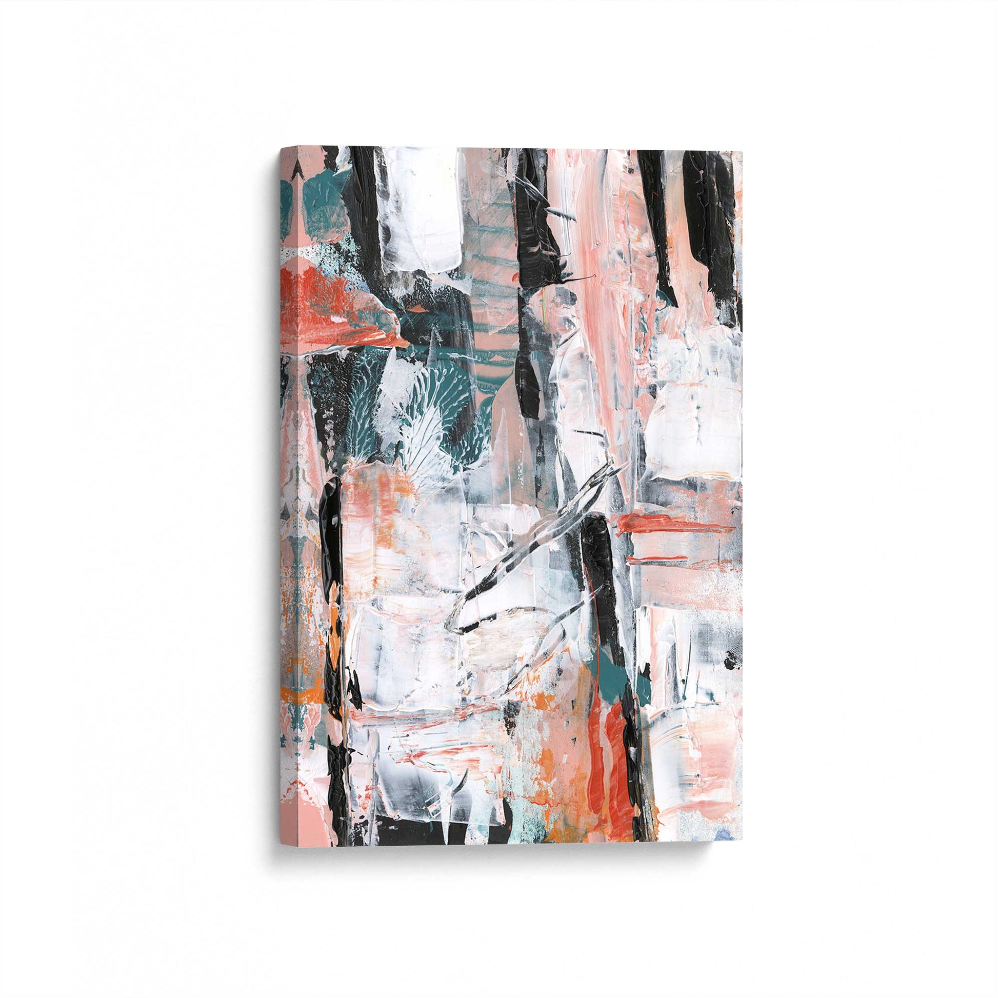 [Color:Stretched Canvas], Picture of art at an angle