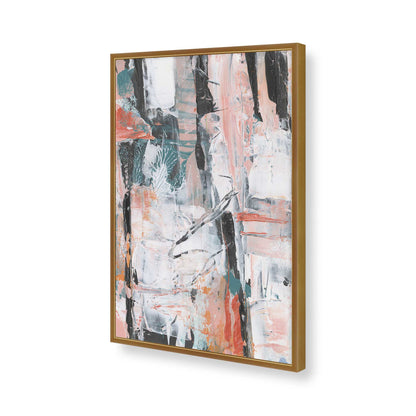 [Color:Polished Gold], Picture of art in a Polished Gold frame of the corner