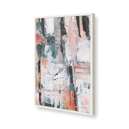 [Color:Opaque White], Picture of art in a Opaque White frame of the corner