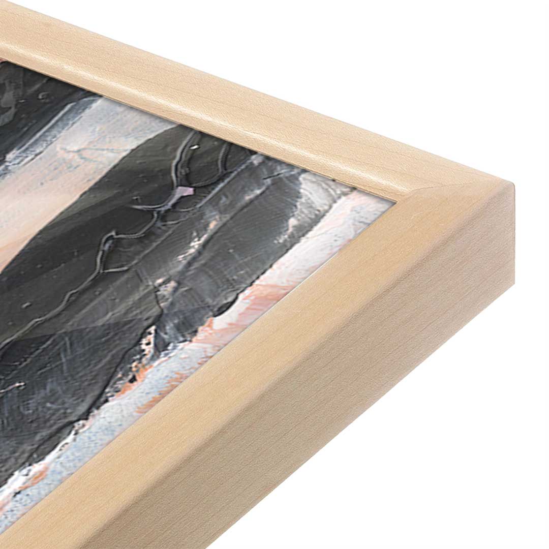 [Color:Raw Maple], Picture of art in a Raw Maple frame at an angle