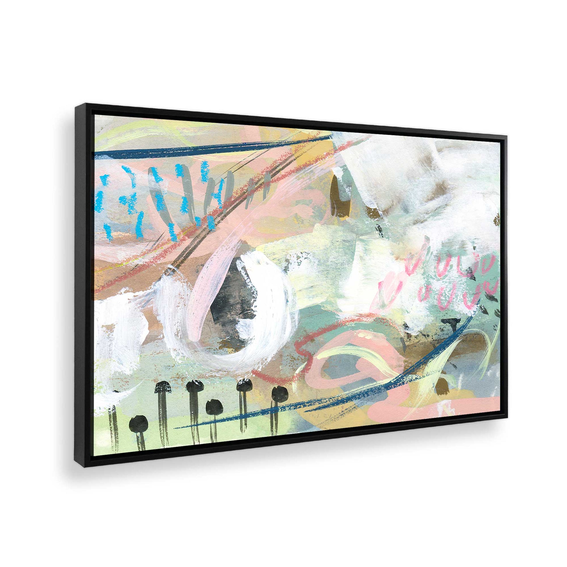 [Color:Satin Black], Picture of the corner of the art