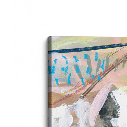 [Color:Stretched Canvas], Picture of the corner of the art