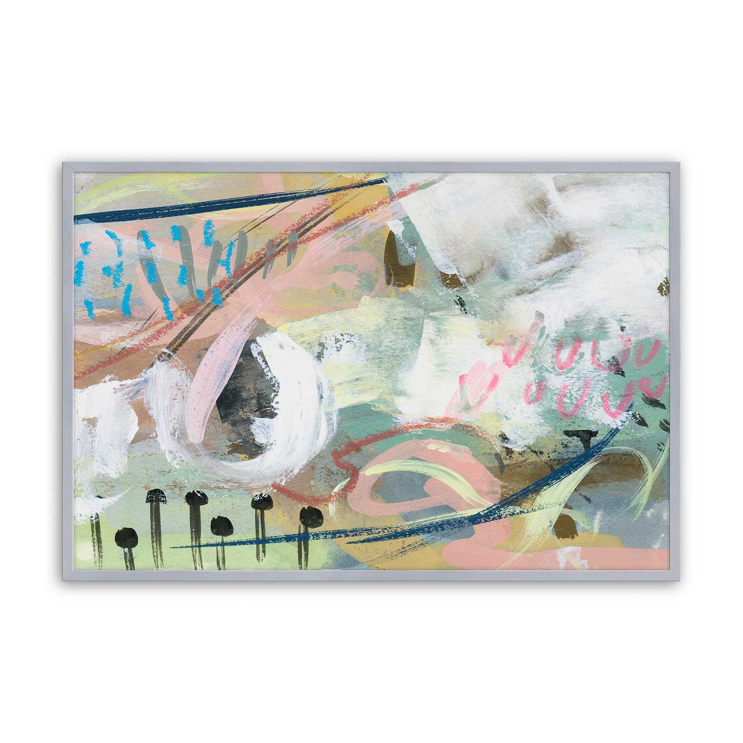 [Color:Polished Chrome], Picture of art in a Polished Chrome frame
