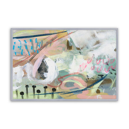 [Color:Polished Chrome], Picture of art in a Polished Chrome frame
