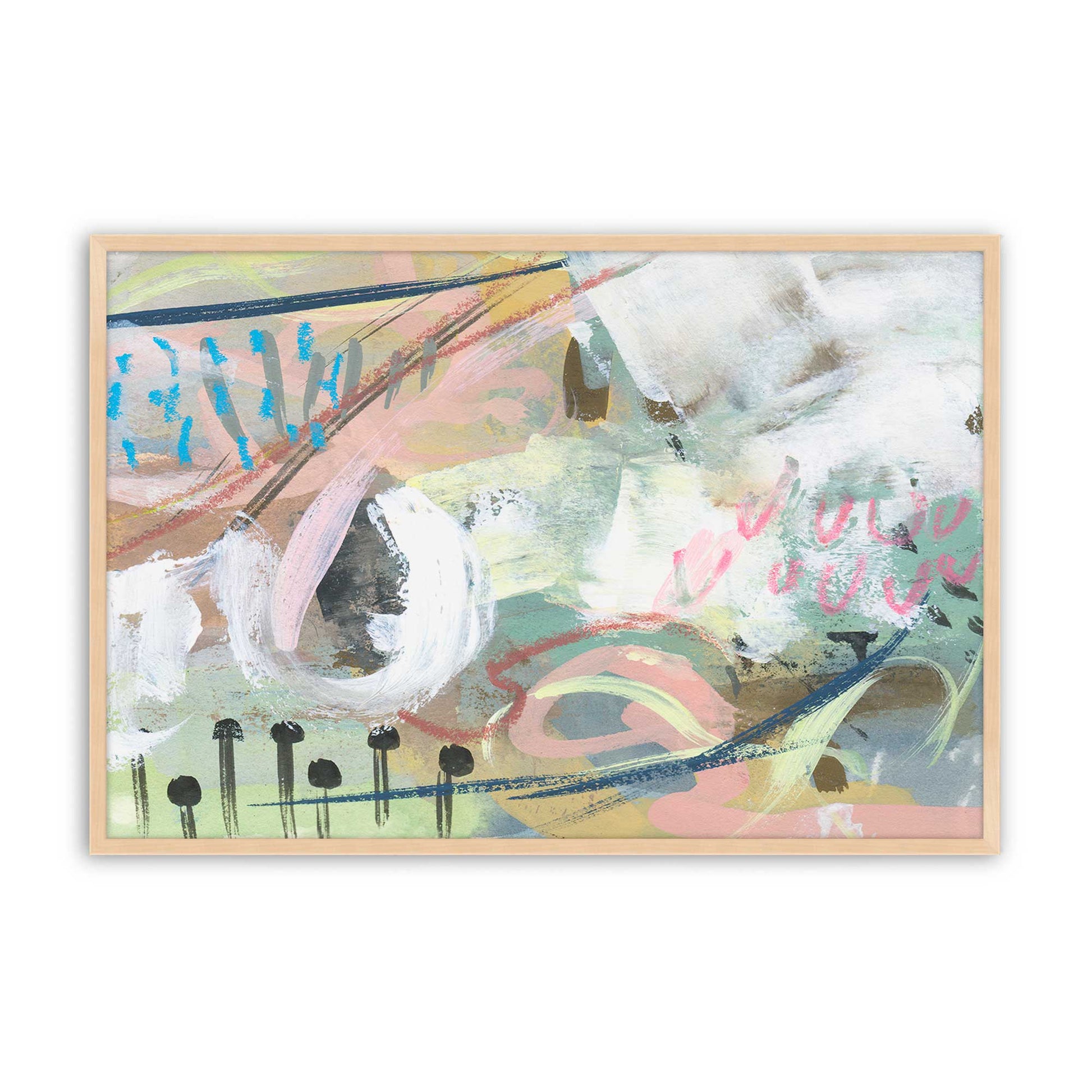 [Color:Raw Maple], Picture of art in a Raw Maple frame