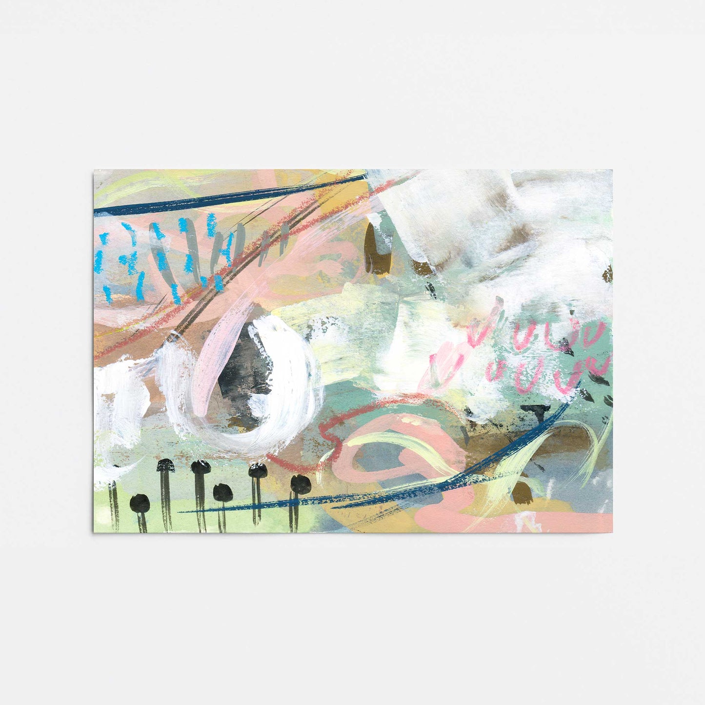 [Color:Rolled Print], Picture of close up of art