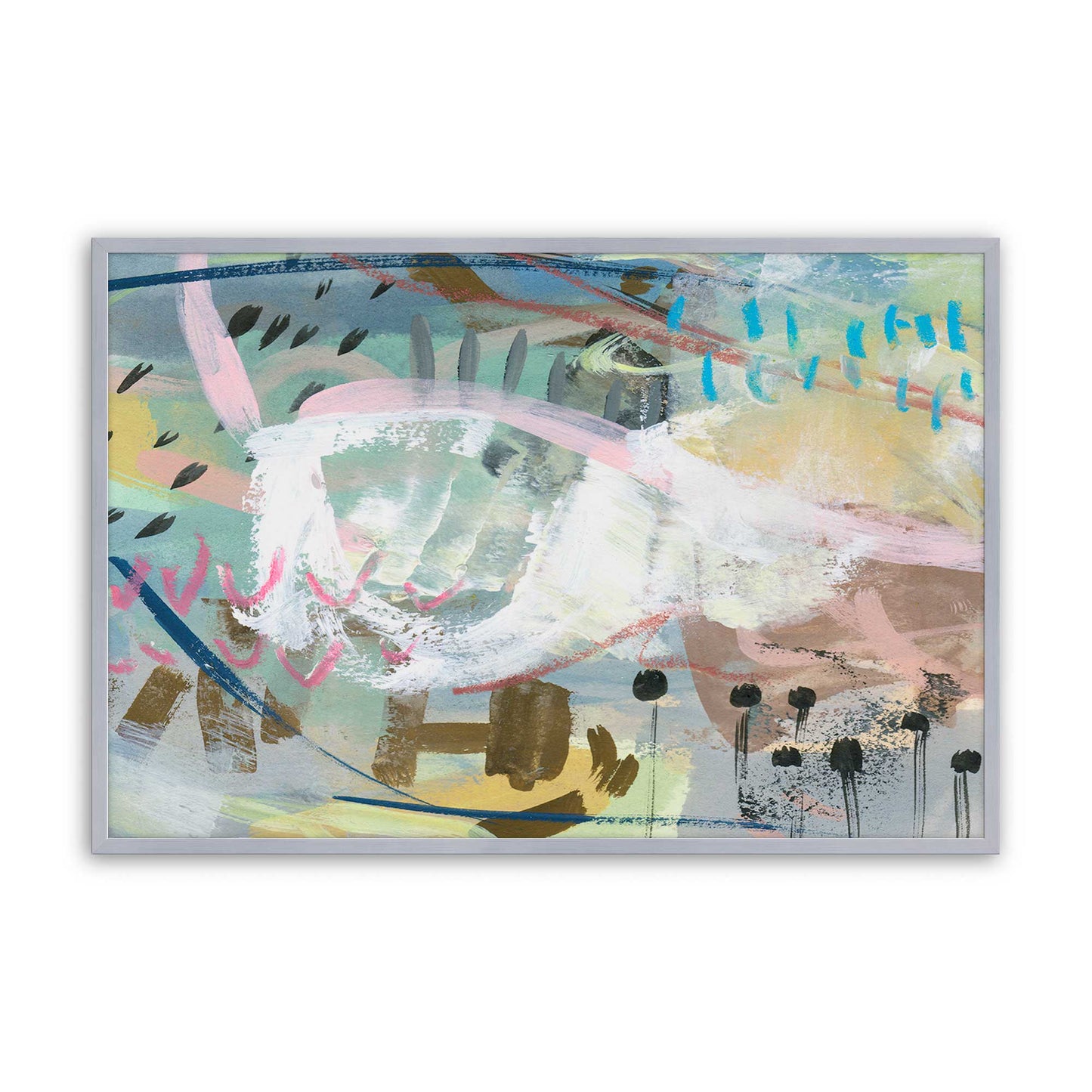 [Color:Polished Chrome], Picture of art in a Polished Chrome frame