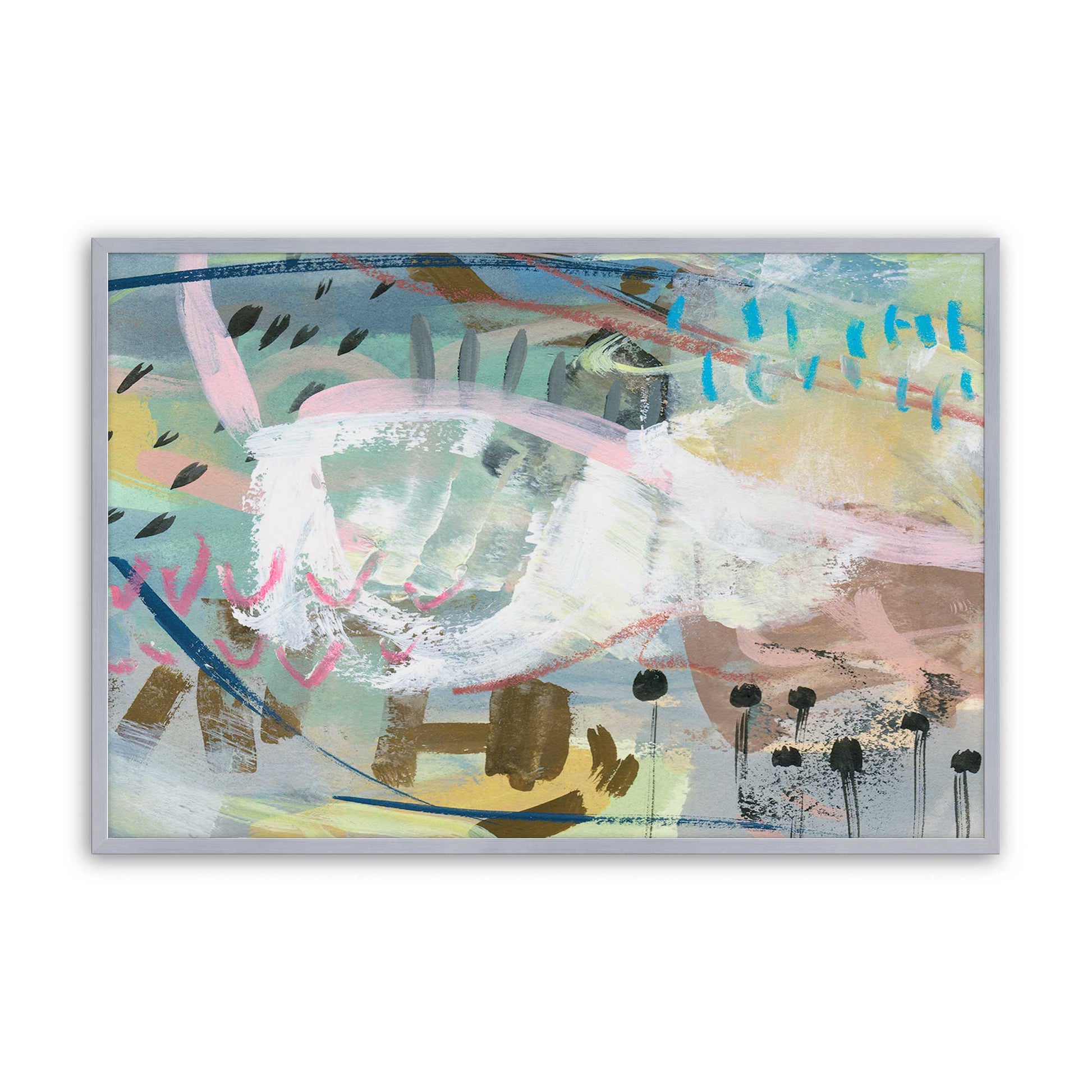 [Color:Polished Chrome], Picture of art in a Polished Chrome frame
