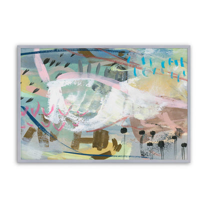 [Color:Polished Chrome], Picture of art in a Polished Chrome frame
