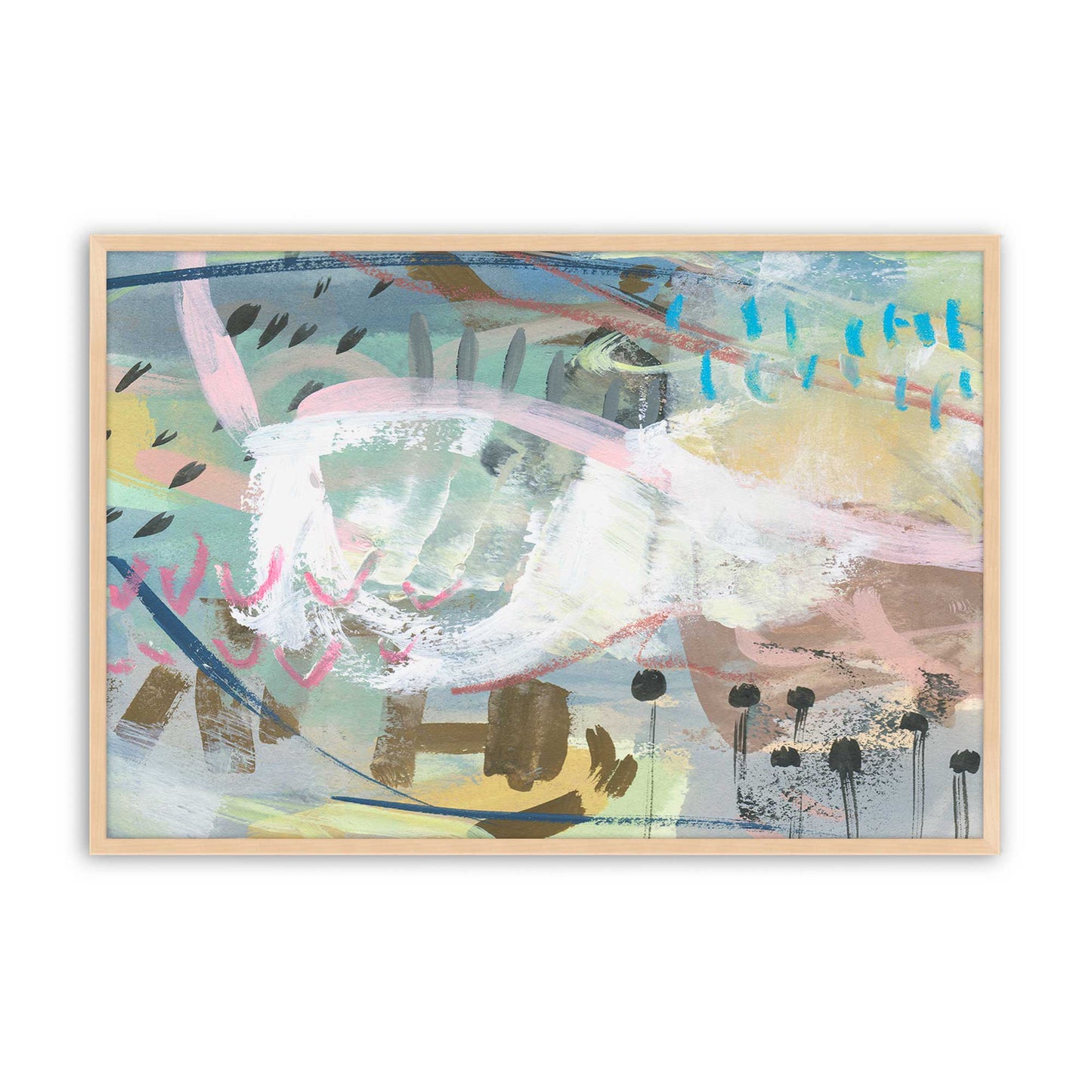 [Color:Raw Maple], Picture of art in a Raw Maple frame