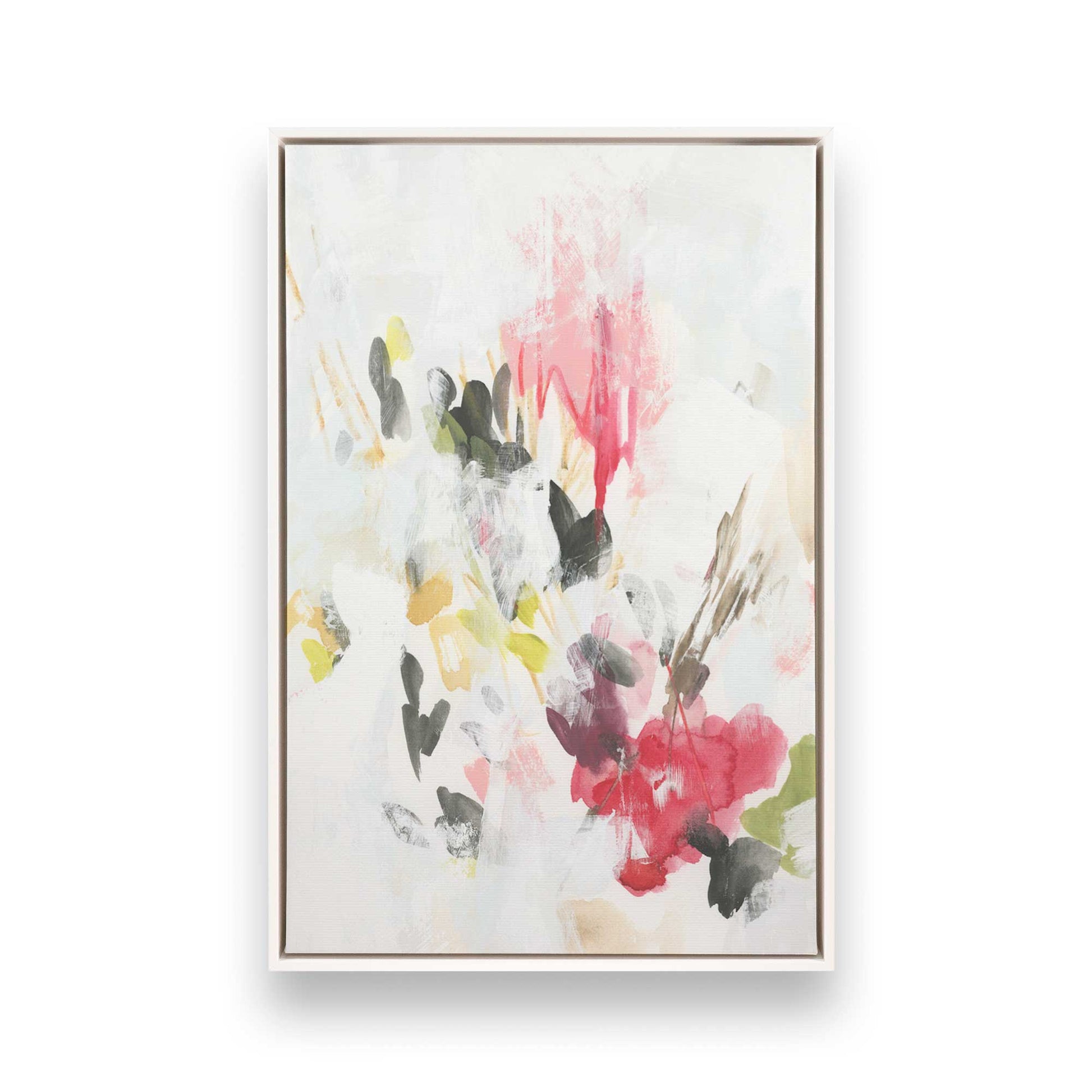 [Color:Opaque White], Picture of art in a White frame