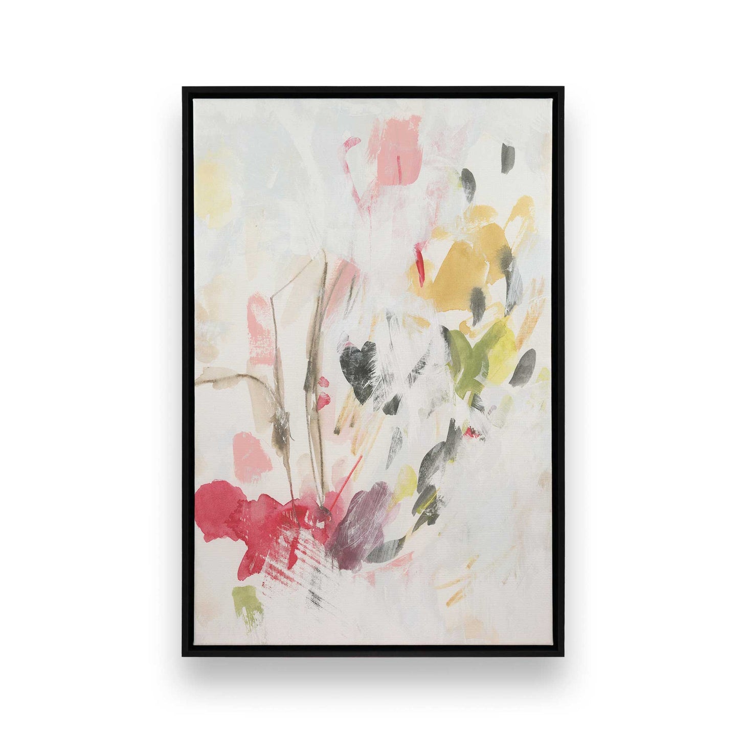 [Color:Satin Black], Picture of art in a Satin Black frame