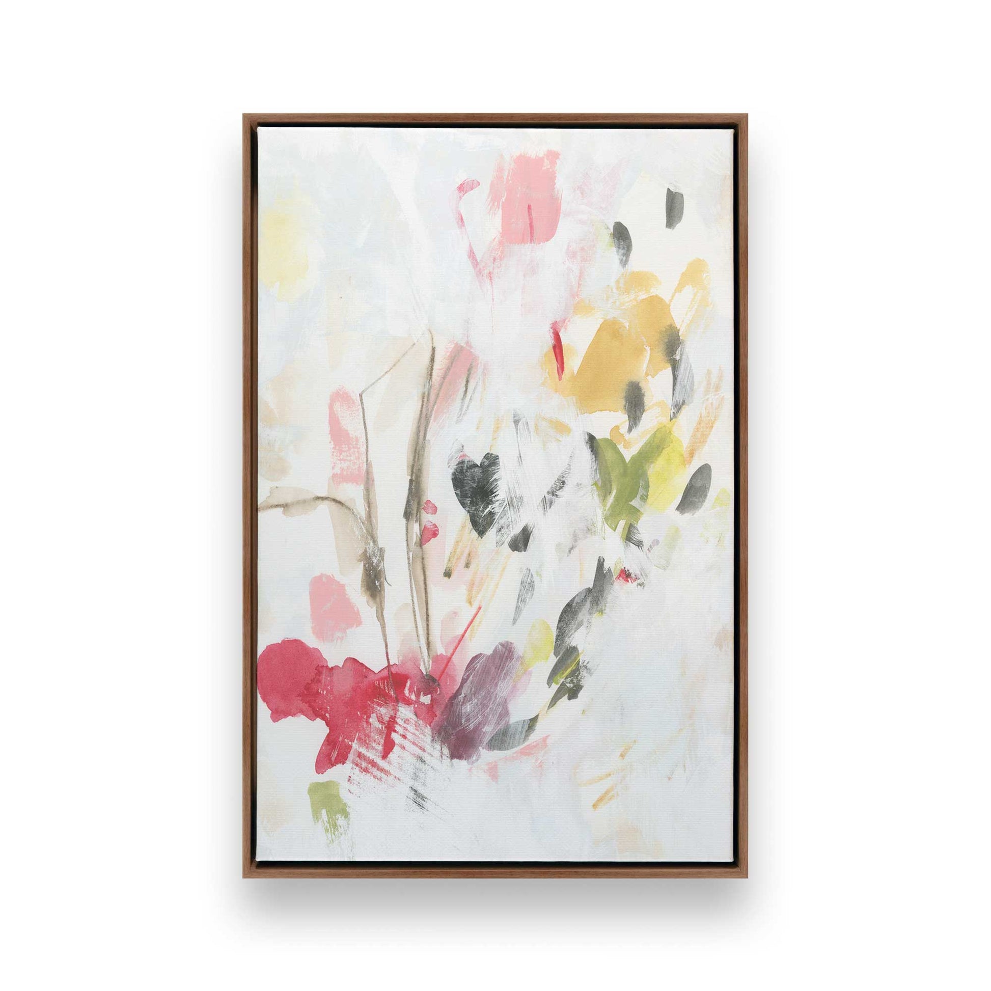 [Color:Walnut], Picture of art in a Walnut frame