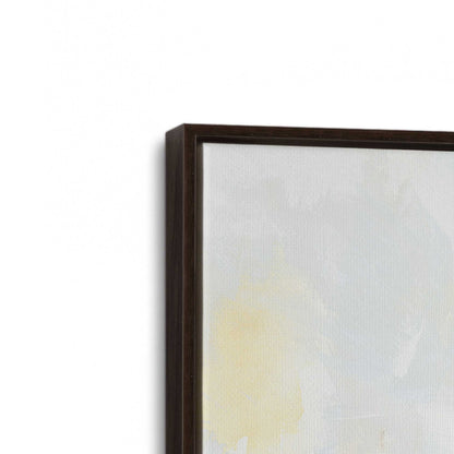 [Color:Espresso], Picture of art in a Espresso frame at an angle
