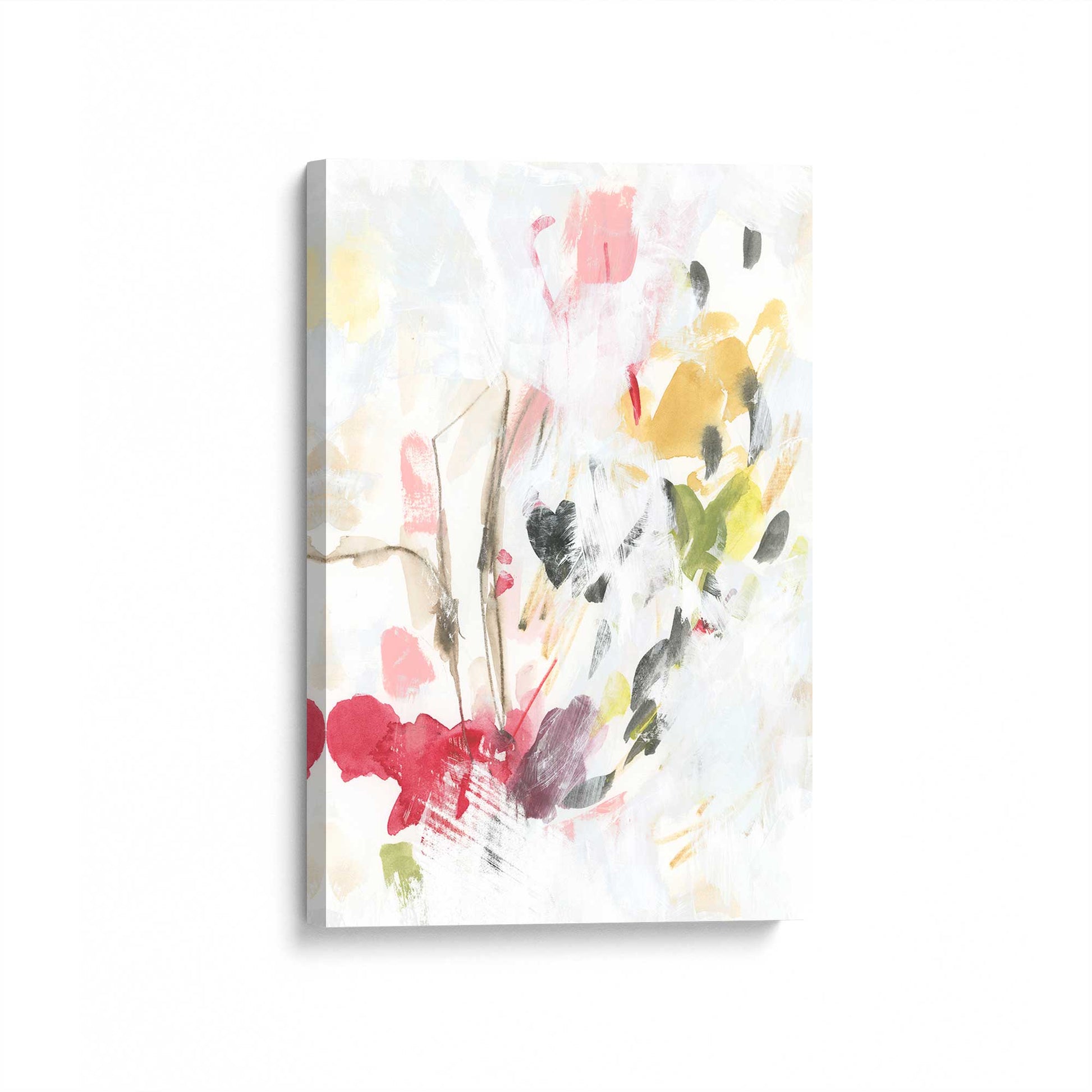 [Color:Stretched Canvas], Picture of art at an angle