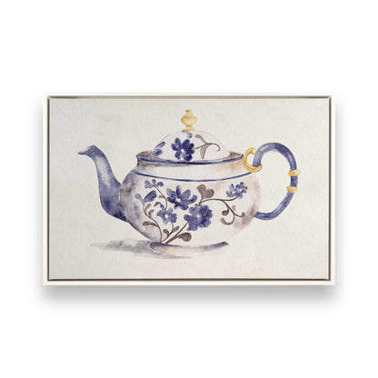 [Color:Opaque White], Picture of art in a White frame