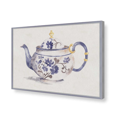 [Color:Polished Chrome], Picture of art in a Polished Chrome frame of the corner