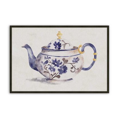 [Color:Satin Black], Picture of art in a Satin Black frame