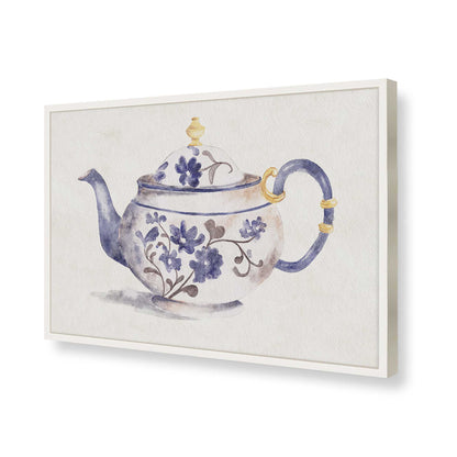 [Color:Opaque White], Picture of art in a Opaque White frame of the corner