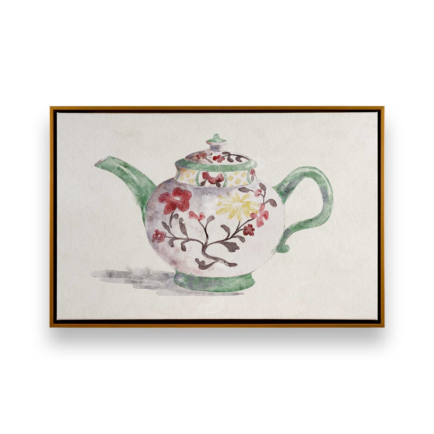 [Color:Polished Gold], Picture of art in a Polished Gold frame