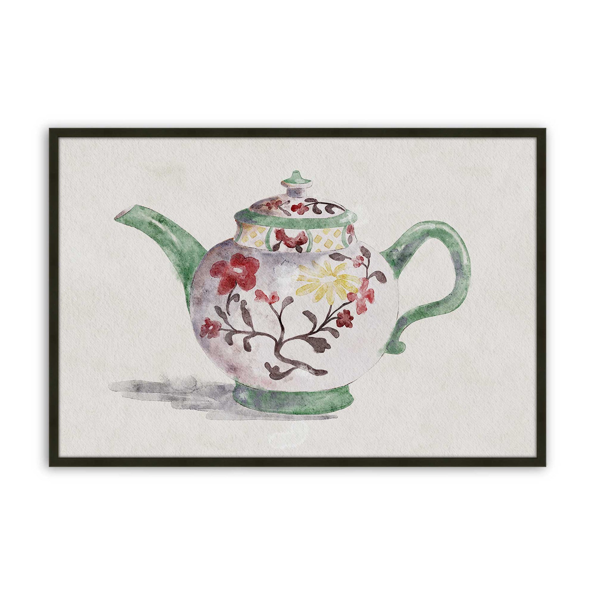 [Color:Satin Black], Picture of art in a Satin Black frame