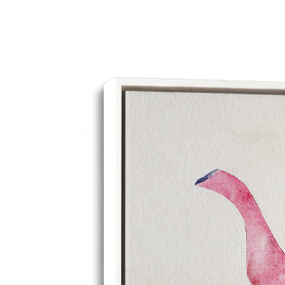 [Color:Opaque White], Picture of art in a White frame at an angle