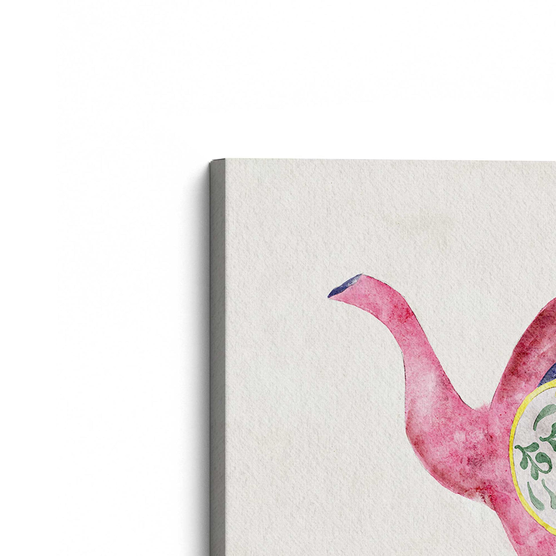 [Color:Stretched Canvas], Picture of the corner of the art
