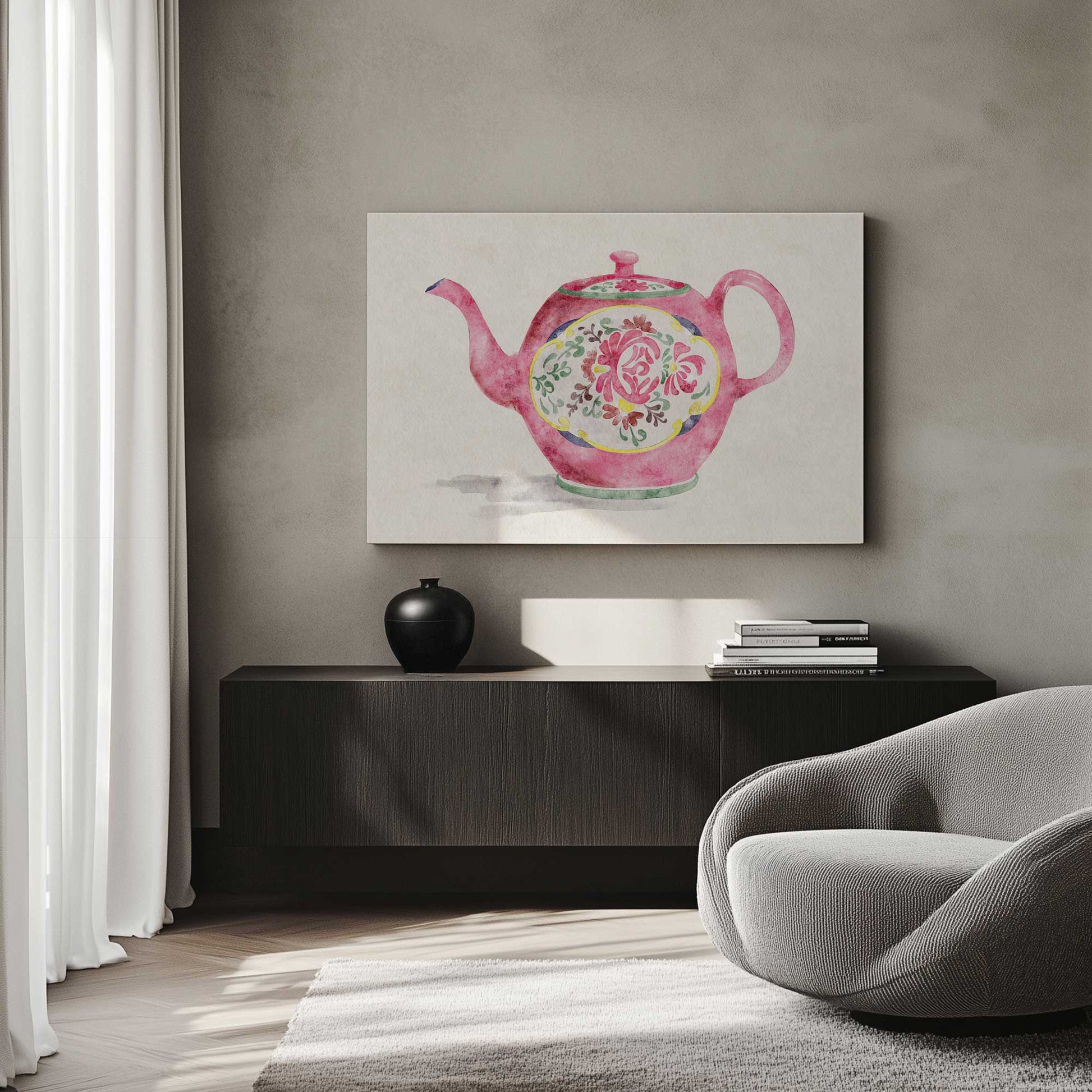 Picture of art in a room