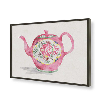 [Color:Satin Black], Picture of art in a Satin Black frame of the corner