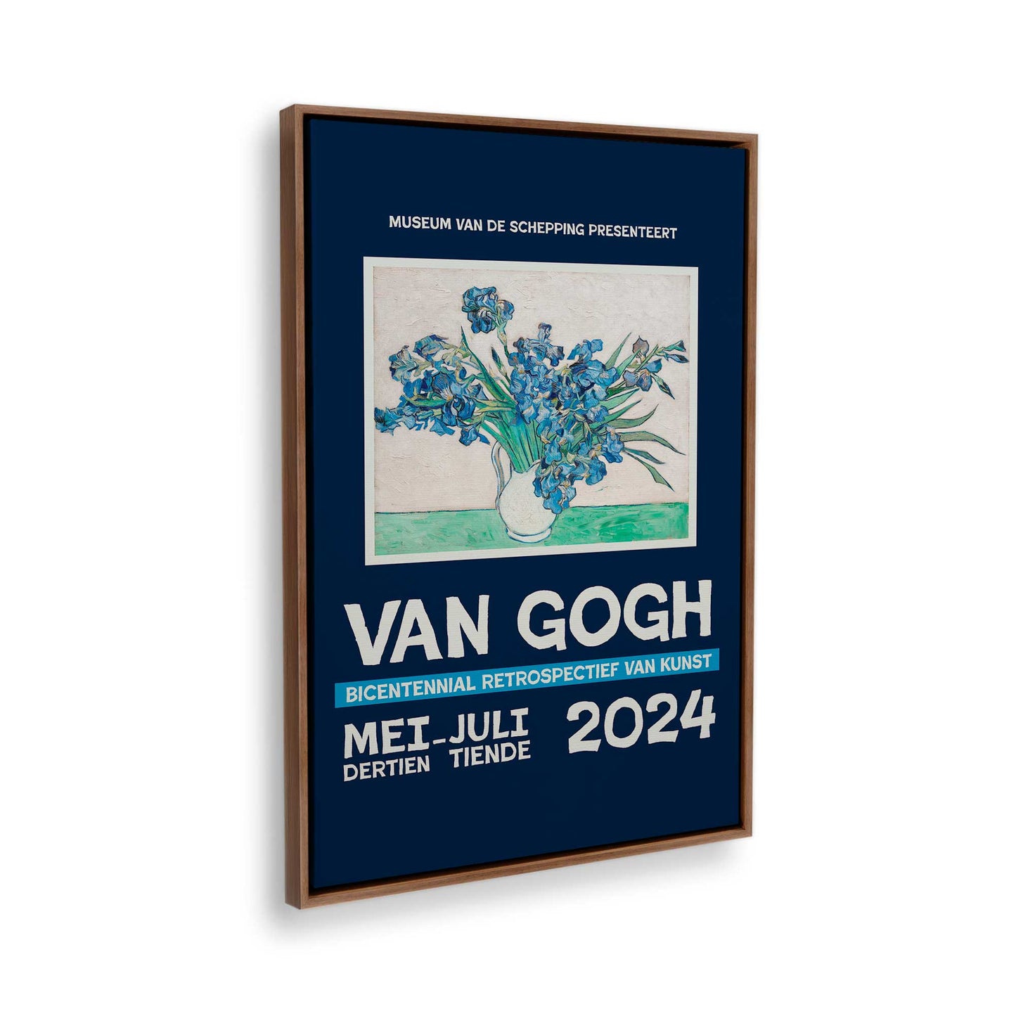 [Color:Walnut], Picture of the corner of the art