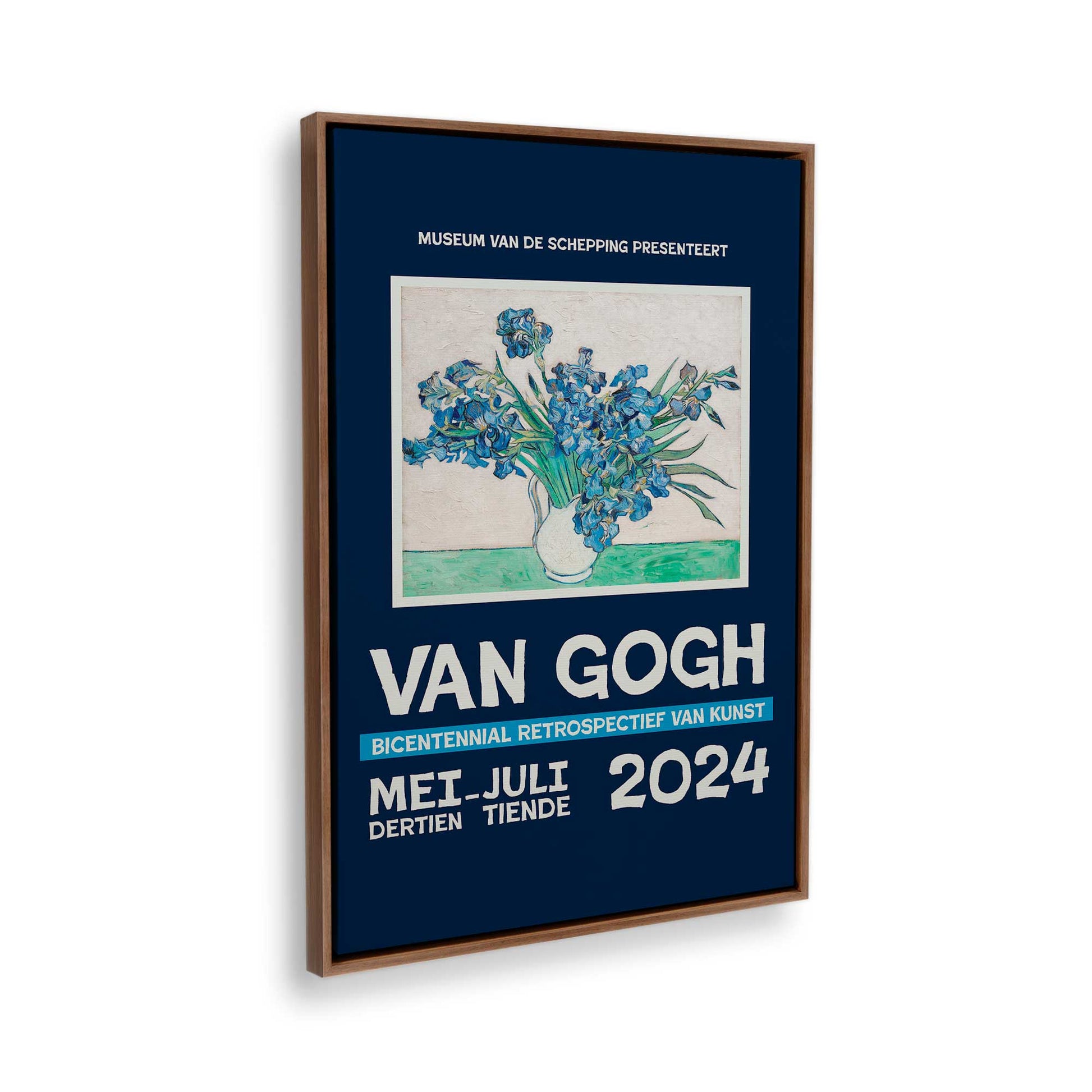 [Color:Walnut], Picture of the corner of the art