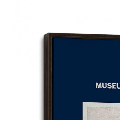 [Color:Espresso], Picture of art in a Espresso frame at an angle