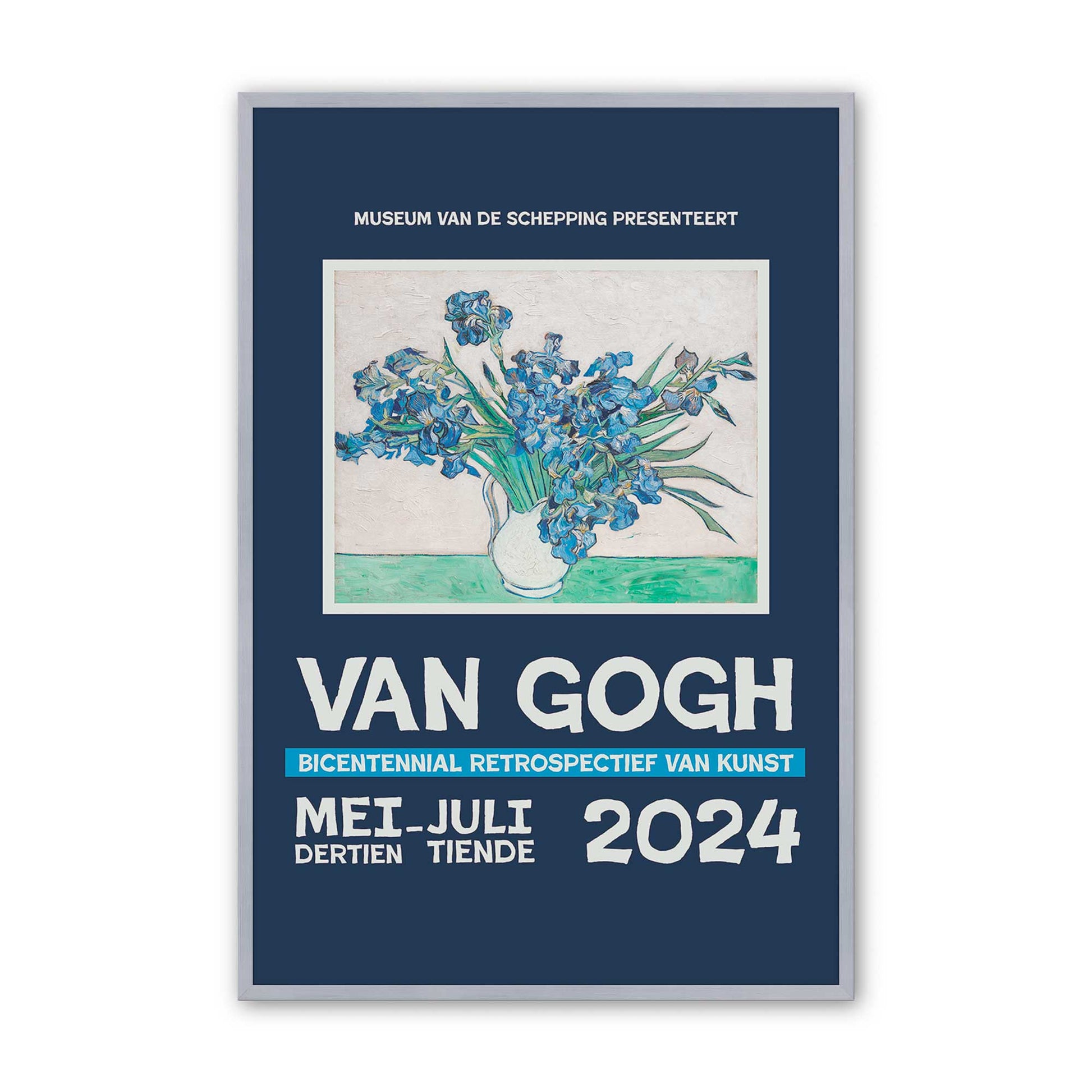 [Color:Polished Chrome], Picture of art in a Polished Chrome frame