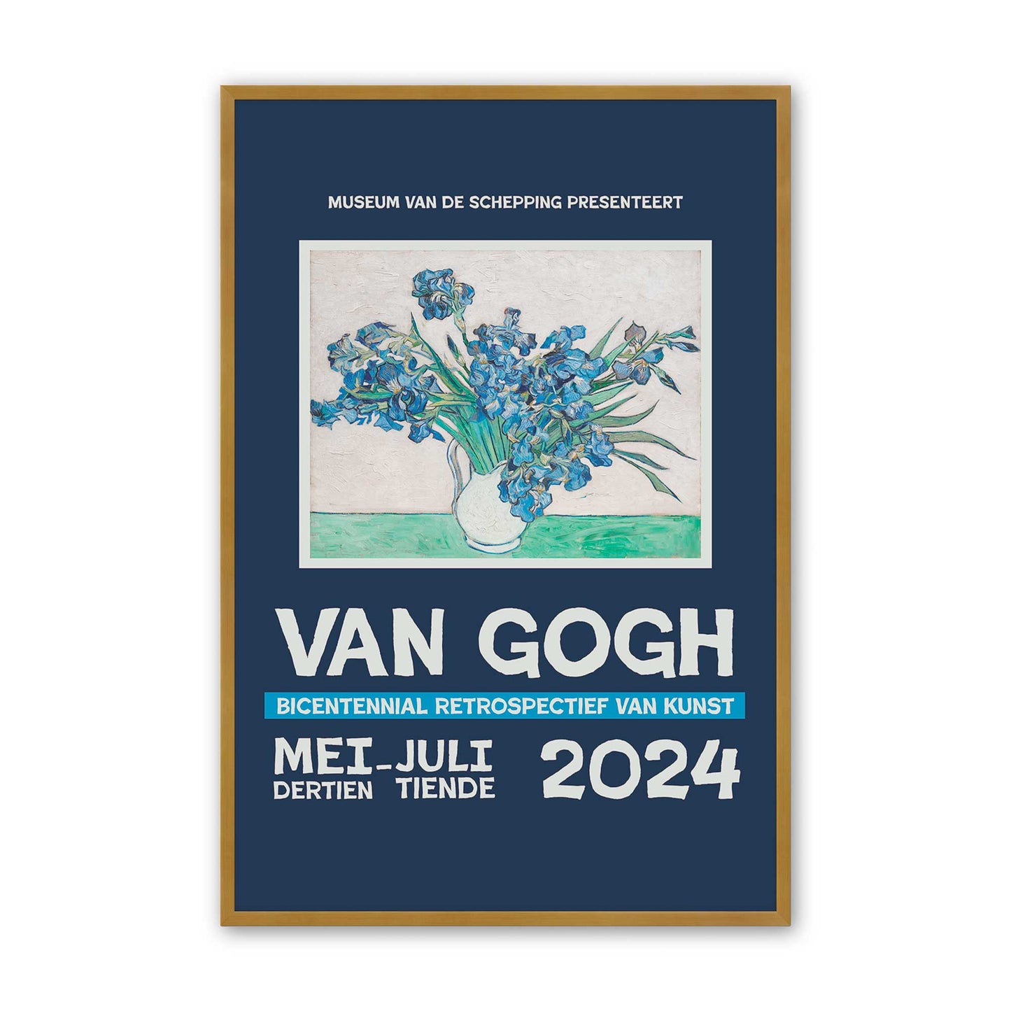 [Color:Polished Gold], Picture of art in a Polished Gold frame