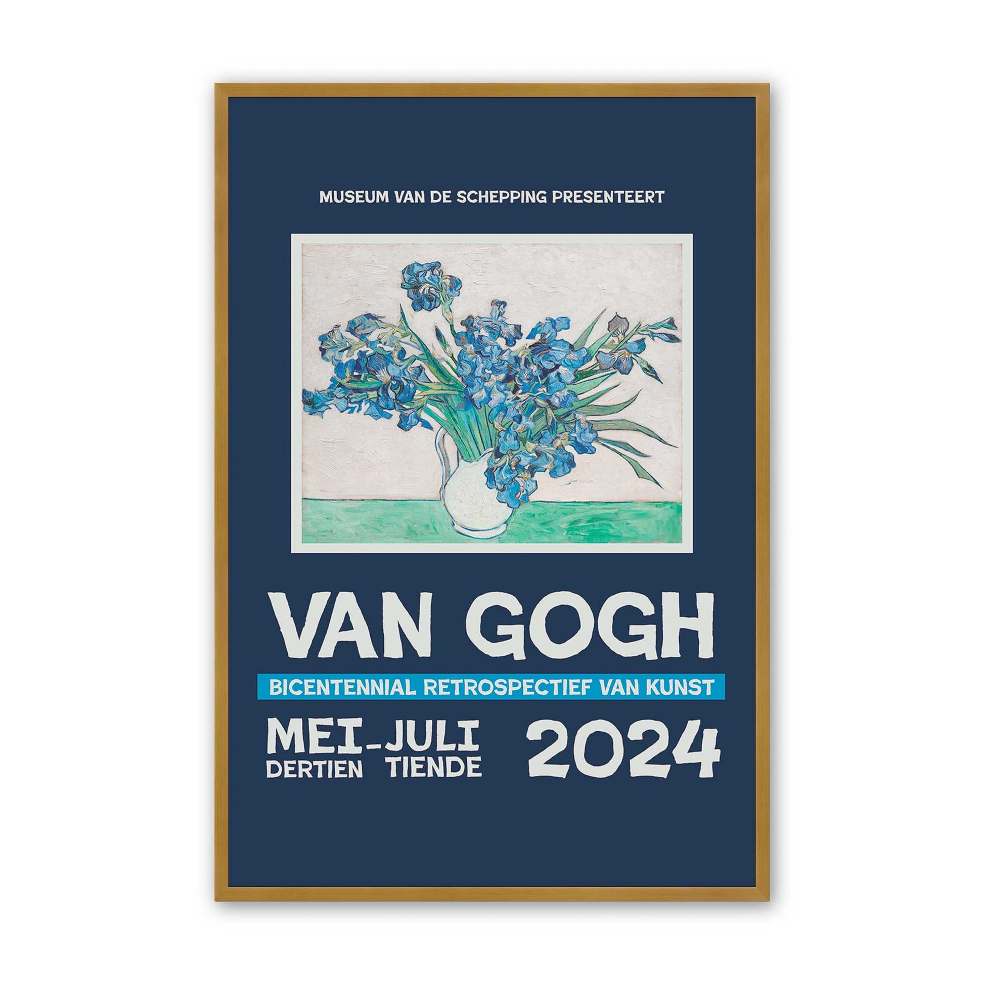 [Color:Polished Gold], Picture of art in a Polished Gold frame