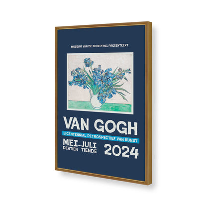 [Color:Polished Gold], Picture of art in a Polished Gold frame of the corner