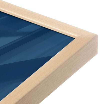 [Color:Raw Maple], Picture of art in a Raw Maple frame at an angle