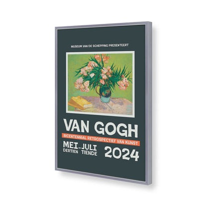[Color:Polished Chrome], Picture of art in a Polished Chrome frame of the corner