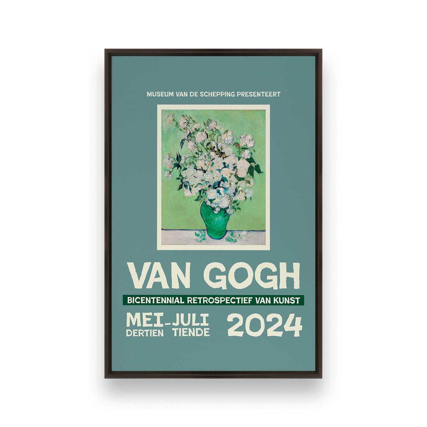 [Color:Espresso], Picture of art in a Espresso frame