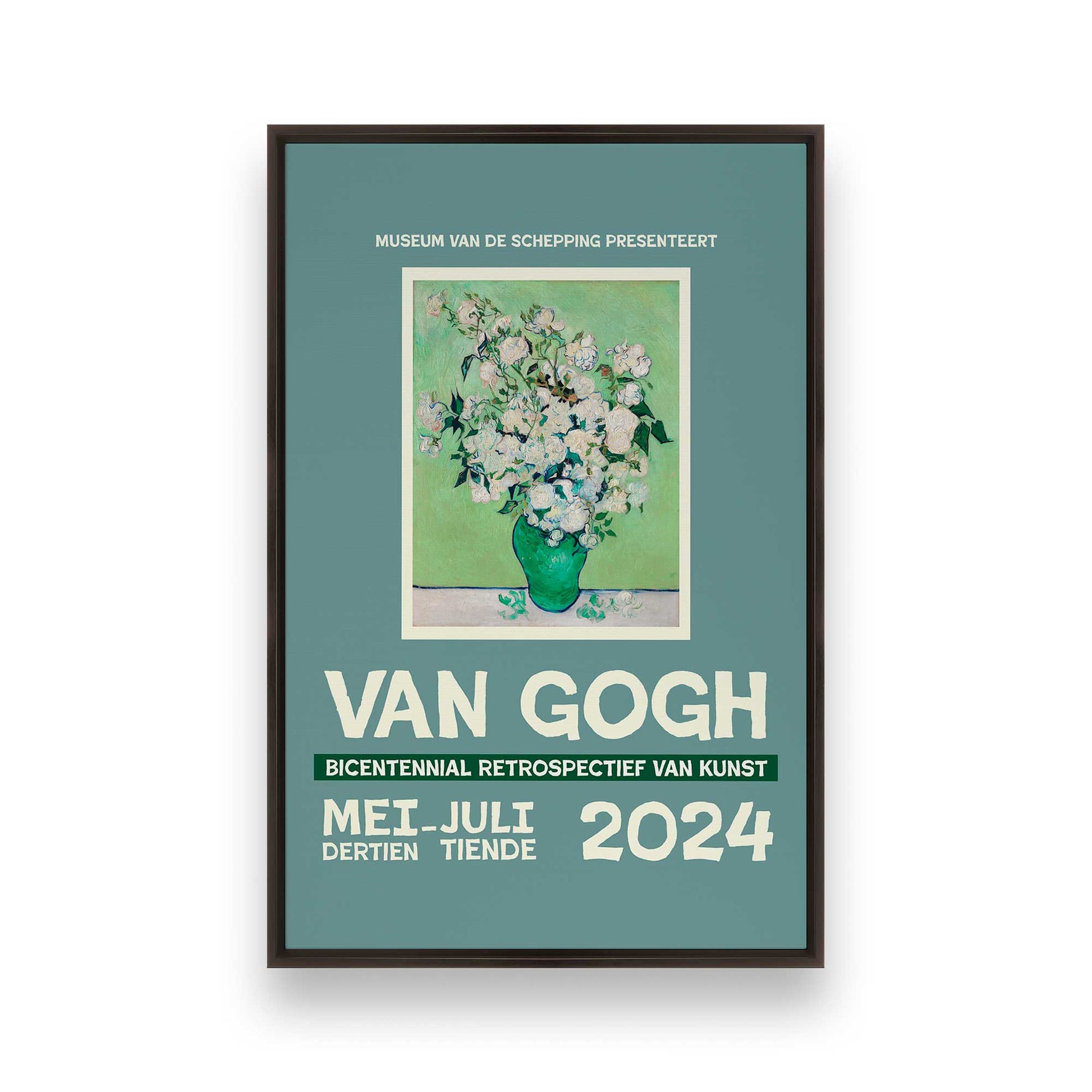 [Color:Espresso], Picture of art in a Espresso frame