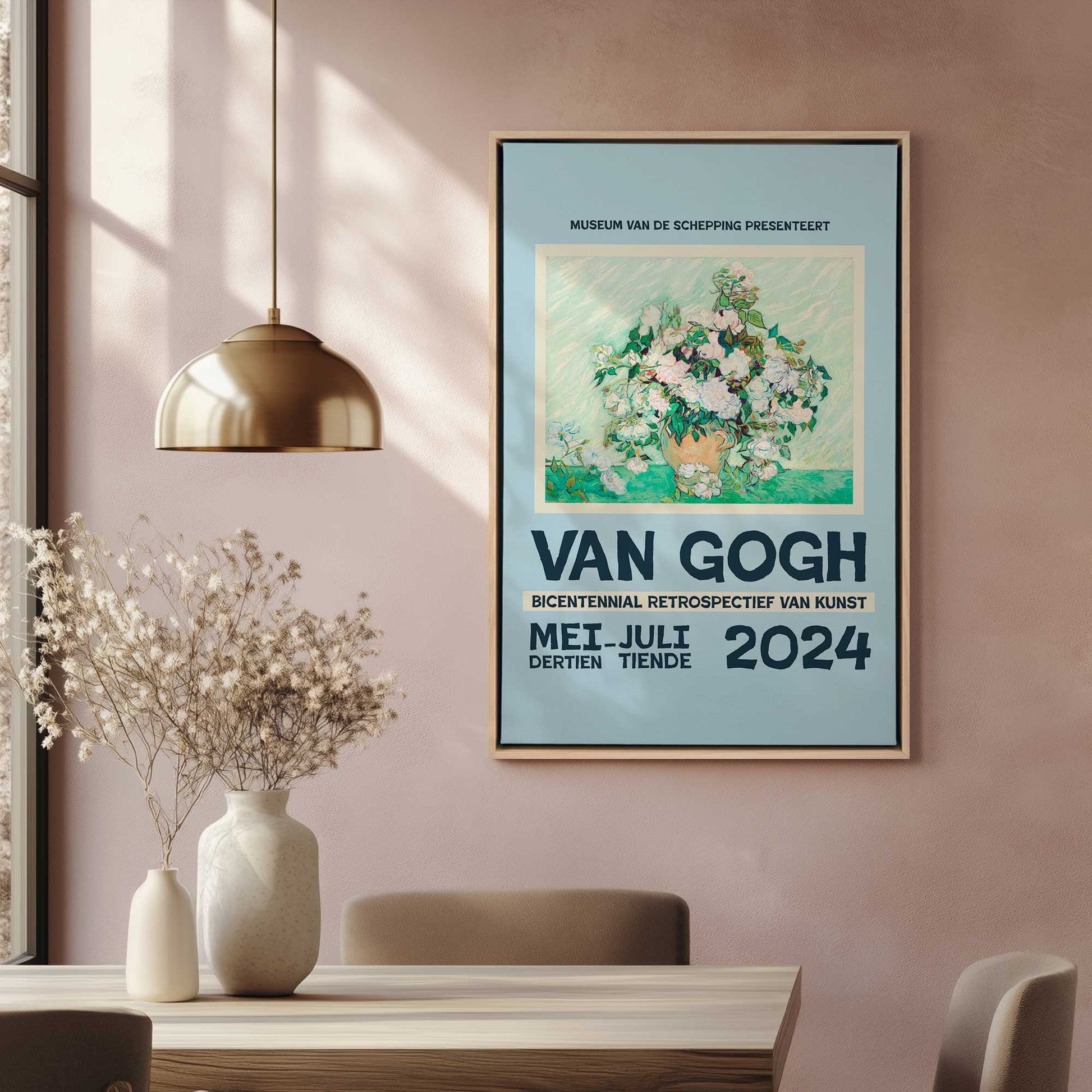 Picture of art in a room