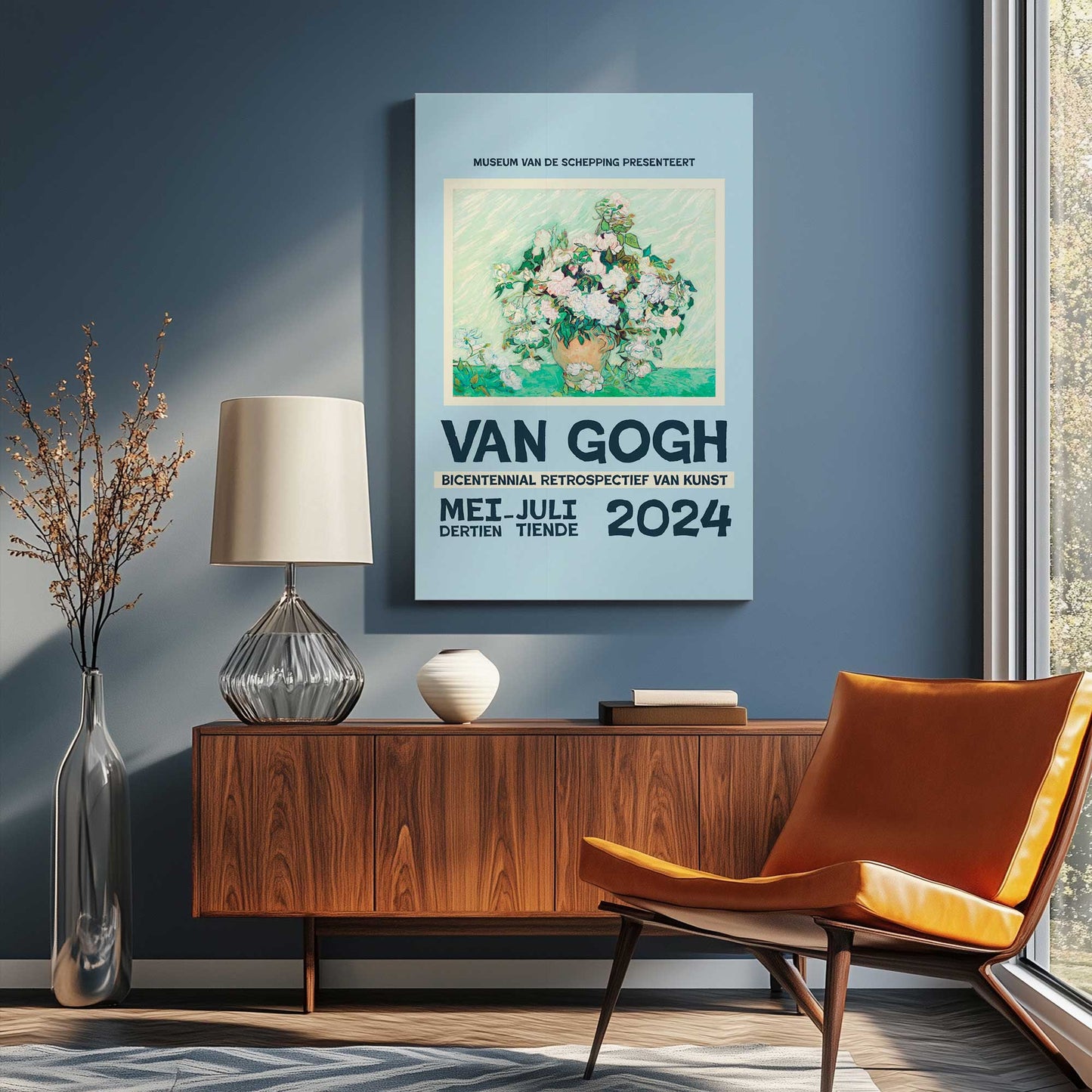 Picture of art in a room