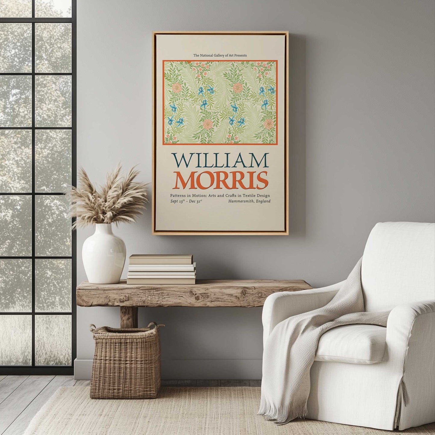 Picture of art in a room