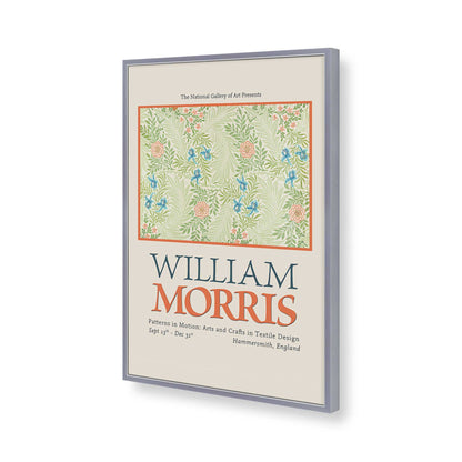 [Color:Polished Chrome], Picture of art in a Polished Chrome frame of the corner