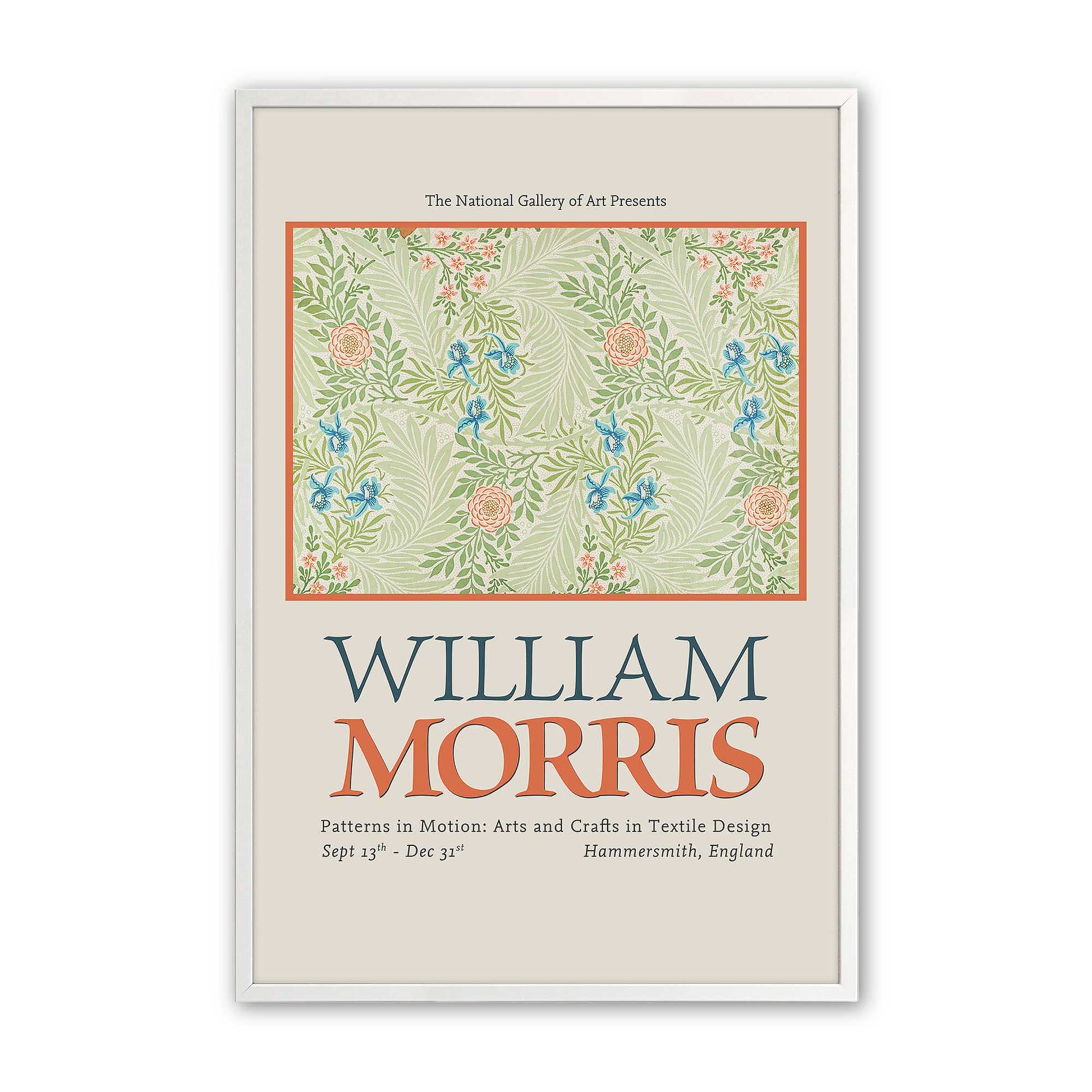 [Color:Opaque White], Picture of art in a Opaque White frame