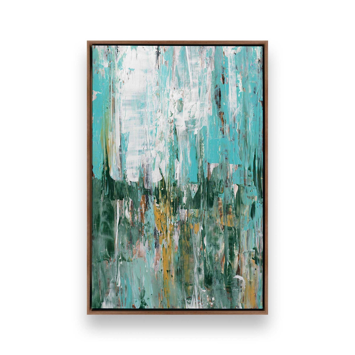 [Color:Walnut], Picture of art in a Walnut frame